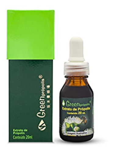 Extrato De Própolis Verde 11%, Greenprópolis, 20ml, Sakamoto