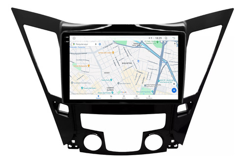 Multimidia Hyundai Sonata 9p Android Carplay 4/64gb + Ré