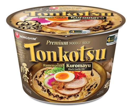 Nongshim Ramen Tonkotsu Kuromayu 101gr