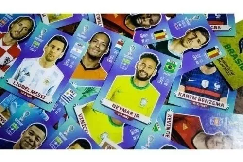 Figurinha Legends Neymar Jr Copa Qatar 2022 - Escorrega o Preço