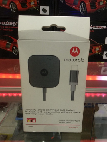 Cargador Motorola Original Turbo Power 15