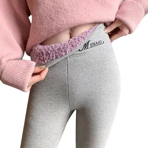 Leggins Térmicos De Invierno Con Forro Polar Grueso