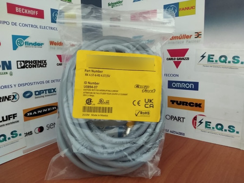 Cable Rk 4.5t-6-rs 4.5t/sv Conector Turck