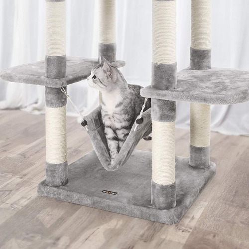 Rascador Super Torre Premium Gimnasio Para Gatos Exigentes