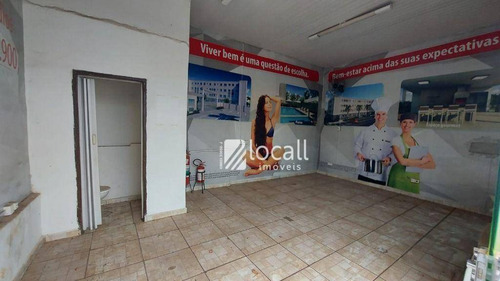 Imagem 1 de 3 de Salão Para Alugar, 100 M² Por R$ 2.000,00/mês - Vila Maceno - São José Do Rio Preto/sp - Sl0475