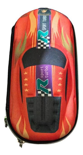 Lapicera Escolar Con Forma De Coche Rojo 3d