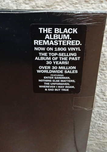 Imagen 2 de 3 de Metallica (black Álbum 2 Vinilos) Slayer, Megadeth, Ramones.