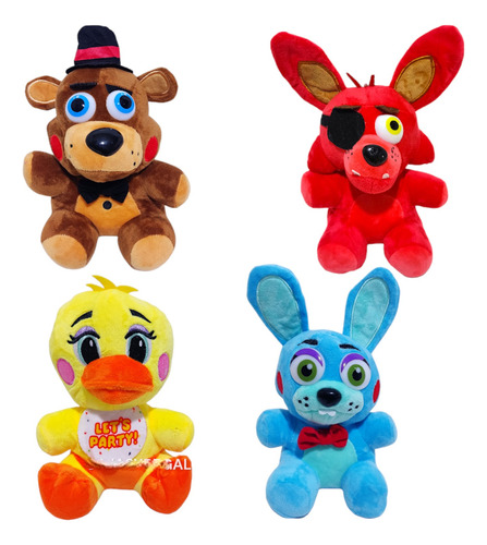 Five Nights At Freddy's Peluche Coleccion 4 Animaltronic 