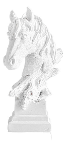 Escultura De Estatua De Cabeza De Caballo Para Estantes De L
