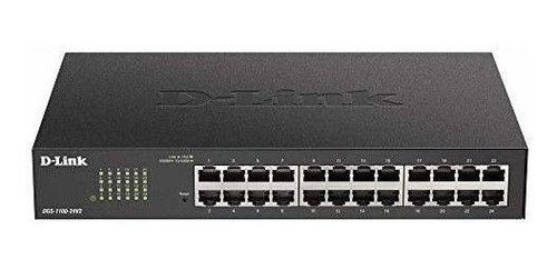 Conmutador Ethernet D-link, Gigabit De 24 Puertos, Red De Fá