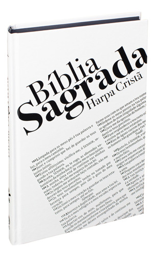 Bíblia Sagrada Texto - com Harpa Cristã: Almeida Revista e Corrigida (ARC), de Sociedade Bíblica do Brasil. Editora Sociedade Bíblica do Brasil, capa dura em português, 2019