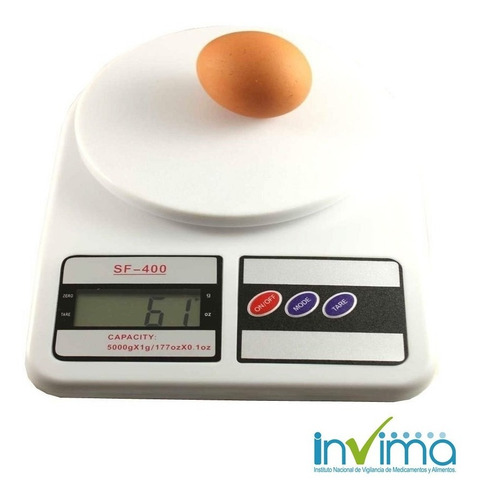Imagen 2 de 3 de 5 Balanza Gramera Báscula Pesa Digital Capacidad 7000g
