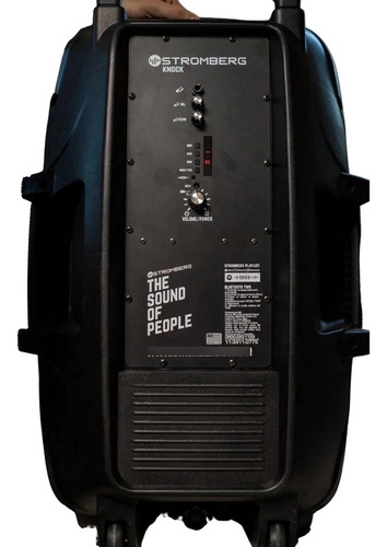Parlante Stromberg Knock Carrito Con Batería Bt/aux 100w