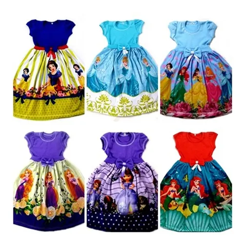 Vestido infantil tematico atacado 2025