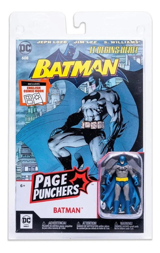 Dc Direct Page Punchers Batman Hush Batman Figura Con Comic