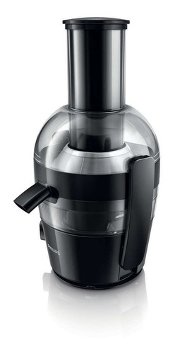 Juguera eléctrica Philips HR1855/70 Viva Collection negra 220V - 240V con accesorios