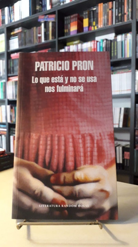 Lo Que Está Y No Se Usa Nos Fulminará - Patricio Pron