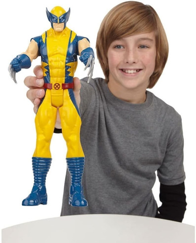 Figura De Accion Wolverine 30 Cm X-men Marvel Super Heroes