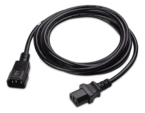 Cable Extension Trifasico De Corriente Macho Hembra Cpu 3m