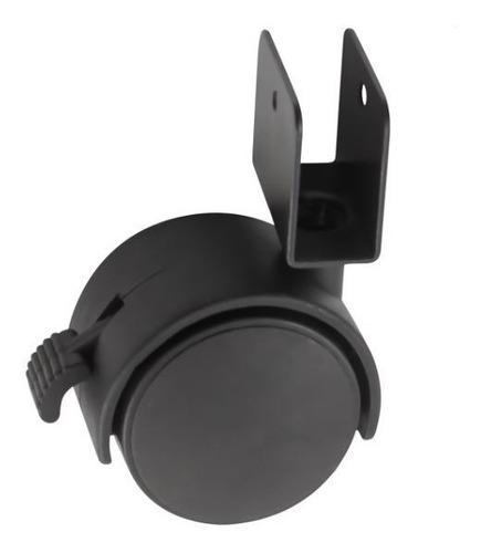Rodaja Tipo Yoyo C/placa U C/freno 50x46mm 4 Pz