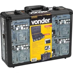 Comprar Maleta Para Ferramentas Profissional Preta Mfv313 Vonder Cor Estampa de Placa Eletrônica no Mercado Livre