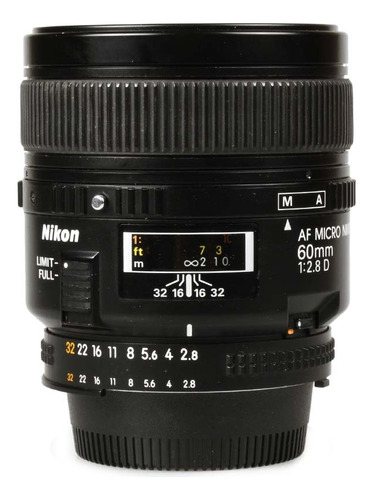 Objetiva Nikon Af 60mm F2.8d Micro 