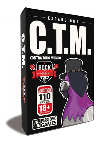 Juego De Mesa Contra Todo Mundo C.t.m. Ctm Exp. Rock And Pop