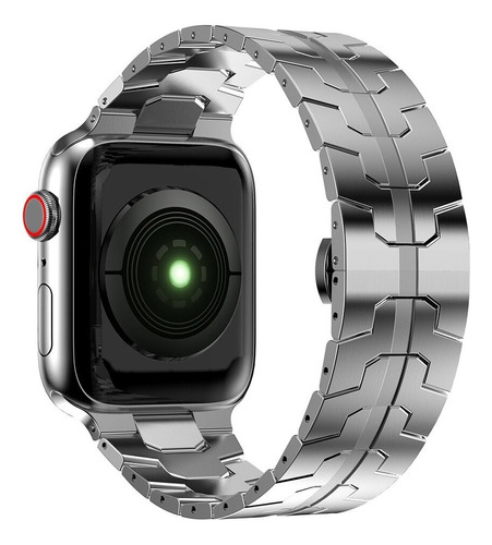 Correa De Acero De Lujo Para Apple Watch Ultra 8 7 Se 6 5 4