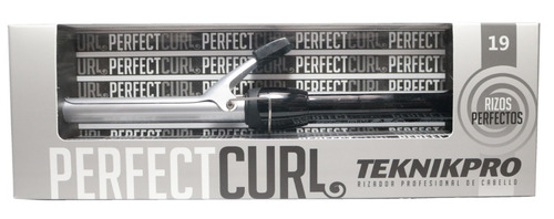 Buclera Profesional Teknikpro Perfect Curl 19mm Peluquería