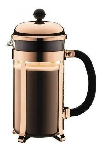 Cafetera Bodum Chambord 8 Poc. Cobre Filtro Silicona