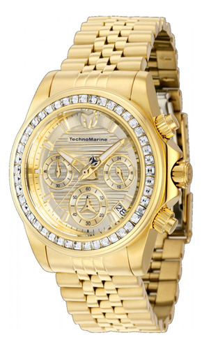 Reloj Para Dama Technomarine Manta Tm 222025 Oro