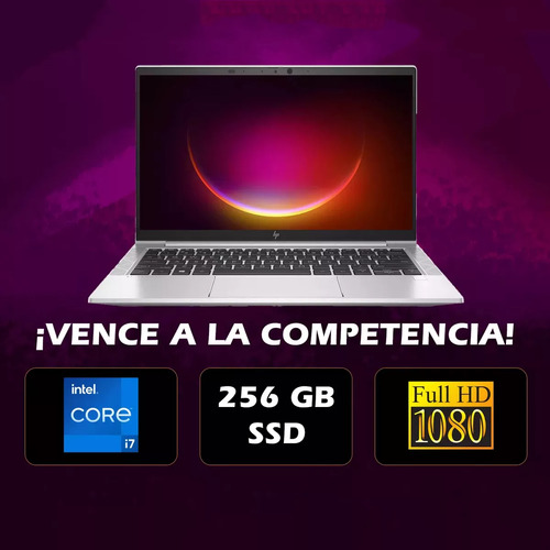 Ordenador portátil HP Elitebook Intel Core i7-10610U 32 GB de RAM 256 GB Win 11 Pro - Excelente (Reacondicionado)