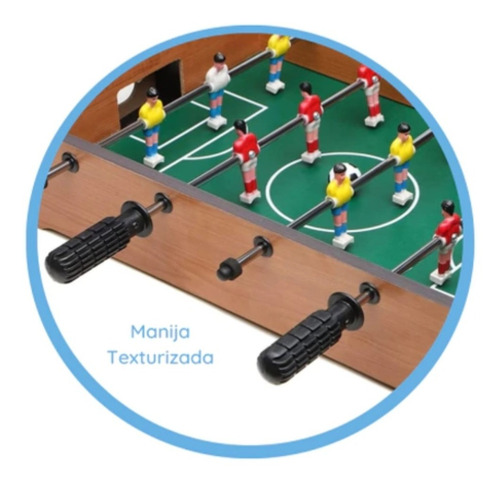 Juego De Mesa Metegol Portatil Mini Futbolito Rave Ik0404