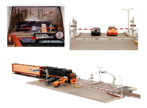 Rapido Y Furioso Carrera Toreto Vs Brian Tranvia Nano Escena
