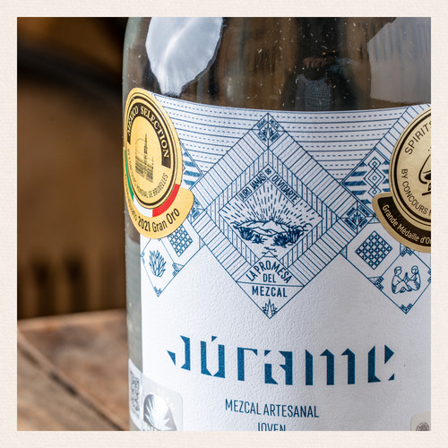 Mezcal Joven Salmiana 3 Botellas De 375 Ml.