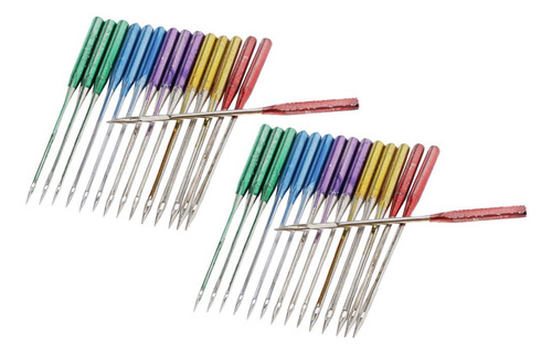 30 Agujas Para Máquina De Coser Punta Regular Universal