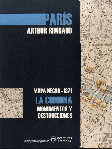 Paris La Comuna, De Rimbaud, Arthur. Editorial Aventuras Literarias, Tapa Blanda En Español