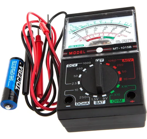 Forney 57301 Multi-probador, Ohmímetro De Voltios De 5