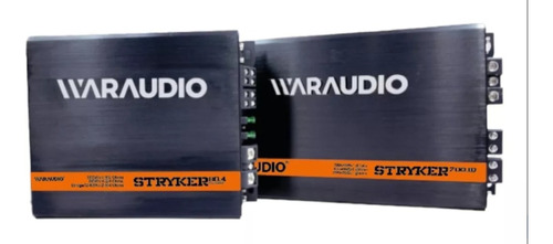  2 Amplificadores War Audio Stryker 80.4 Y 700.1 Voz Y Bajo