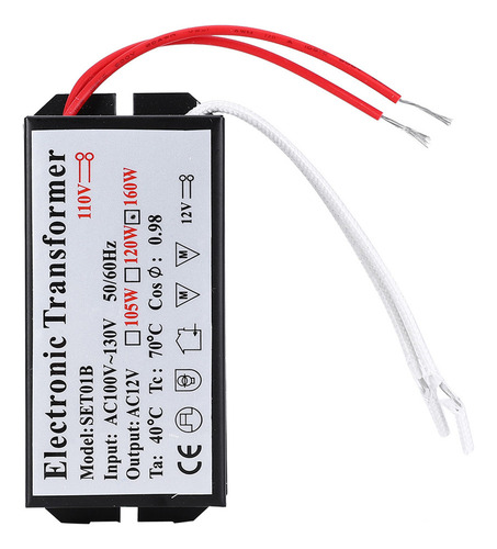 Transformador Electrónico De 110v A 12v (160w)