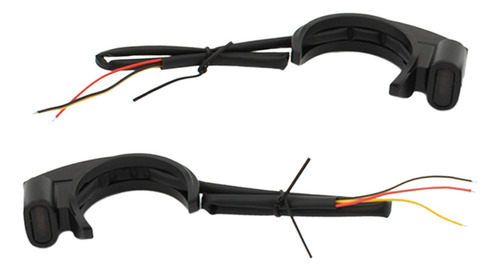 2x Luces Intermitentes, Montadas En 39mm 41mm Negro