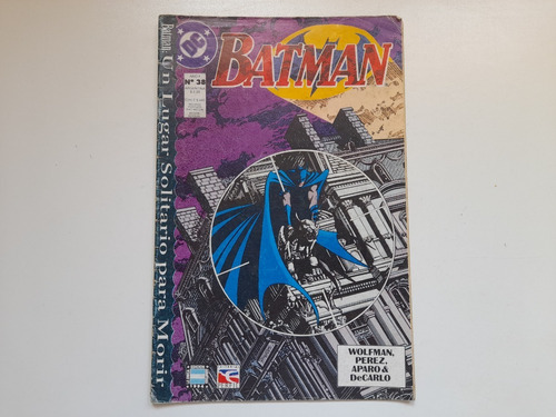 Revista Comics Batman Dc Un Lugar Solitario Para Morir