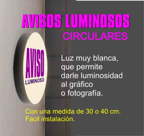 Avisos Luminosos Circulares