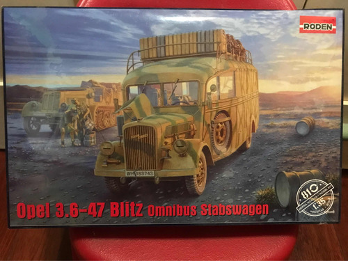 Roden 810 Opel 3.6-47 Blitz Omnibus Stabswagen Escala 1/35