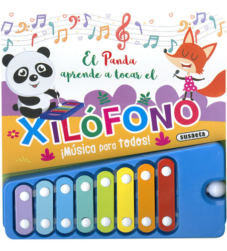 Libro El Panda Aprende A Tocar El Xilófono