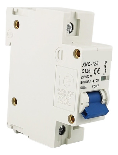 1pcs 1p Photovoltaic Rail Dc 250v 100a 125a 10ka C Curve