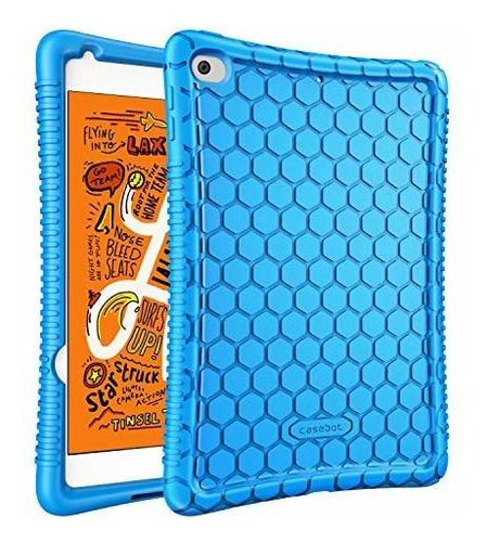 Funda Silicona iPad Mini 5ª Gen/honey Comb Azul