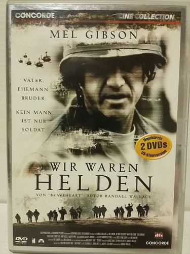 Wir Waren Helden. Mel Gibson. 2 Dvd. Original, En Aleman 