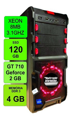 Imagem 1 de 5 de Cpu Xeon 3.1 Ghz 8 Mb Cache 4 Gb Memoria Gt 710 2gb