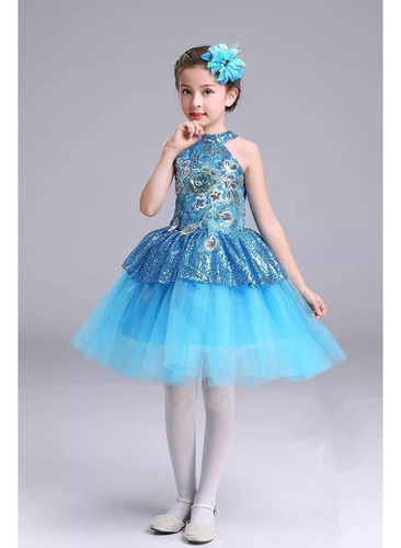 Vestido De Ballet Con Tutú Para Niñas, Leotardo De Gimnasia